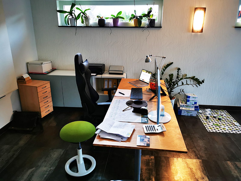 Büroanbau Irxleben – Innenausbau 3
