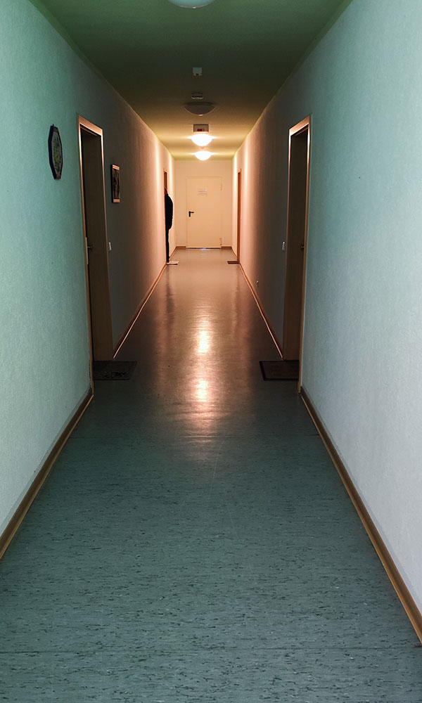 Bad vorher – veraltete Ausstattung