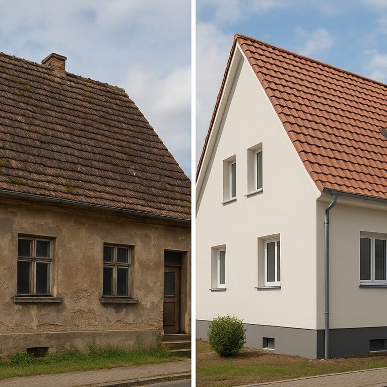 Altbausanierung Fassade Dach Wolmirstedt