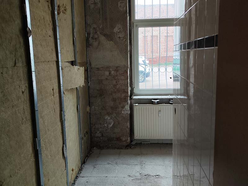 Wohnungssanierung Magdeburg – Bauphase 05