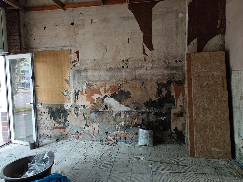 Wohnungssanierung Magdeburg – Bauphase 09