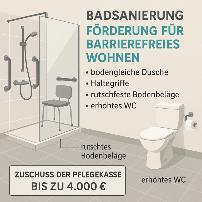 Barrierefreies Bad Magdeburg Pflegegrad