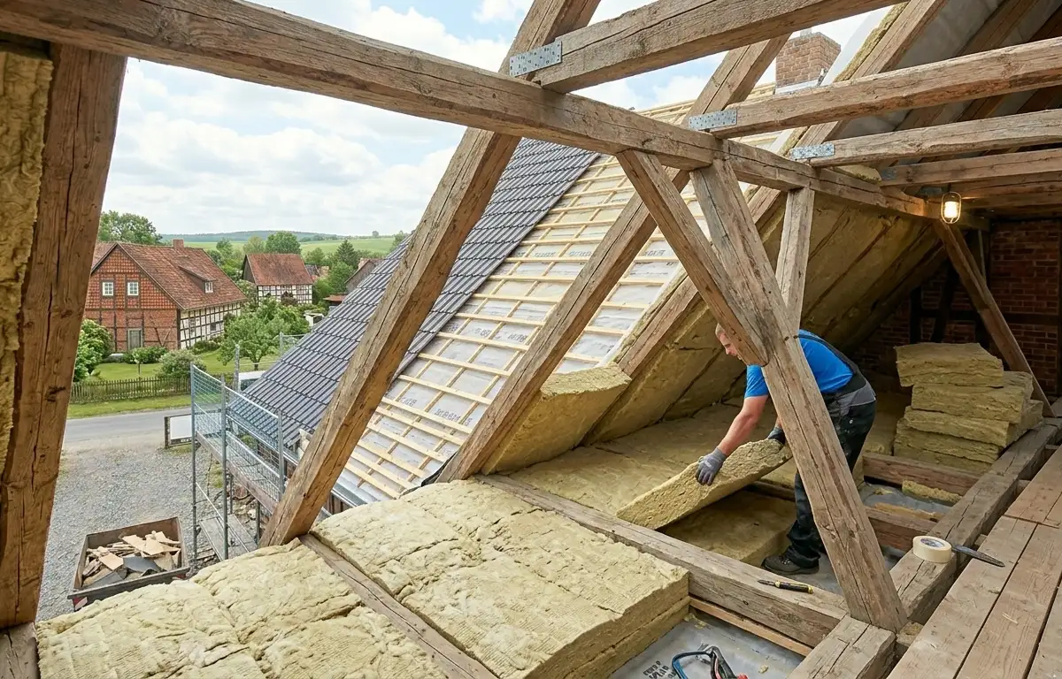 Dachdämmung Magdeburg – Wärmedämmung Dachfläche