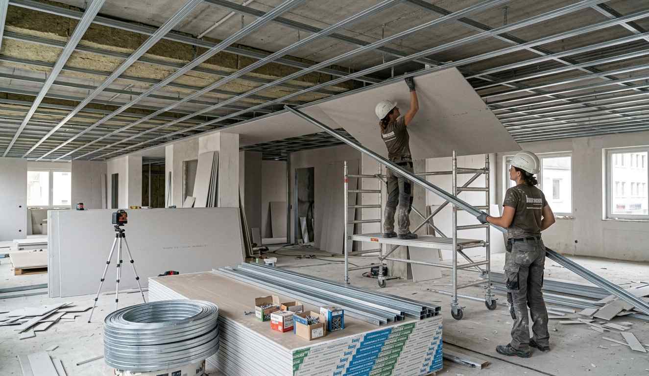 Trockenbau Magdeburg – professionelle Gipskartonarbeiten